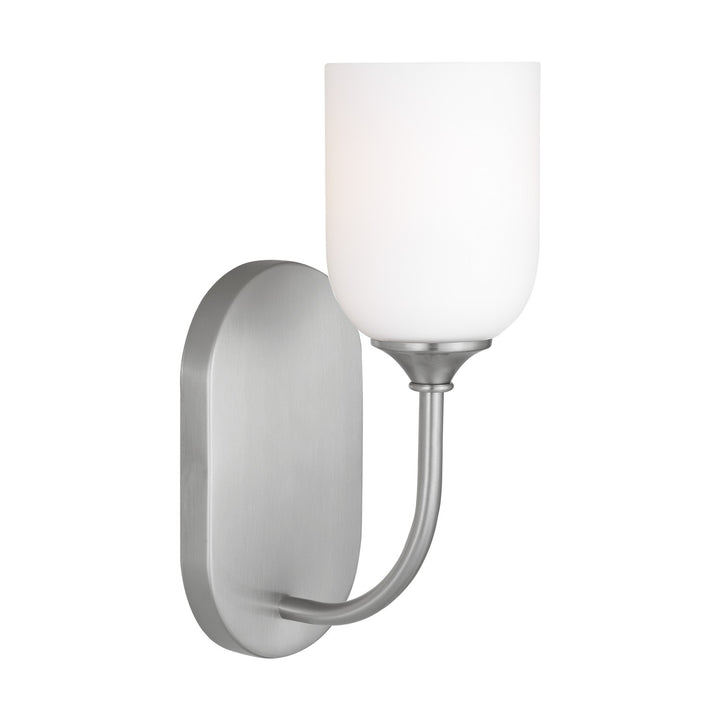 Generation Lighting Canada - GLV1021BS - One Light Vanity - Emile - Brushed Steel