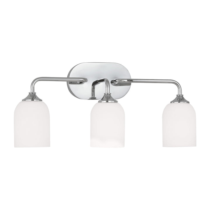 Generation Lighting Canada - GLV1023CH - Three Light Vanity - Emile - Chrome