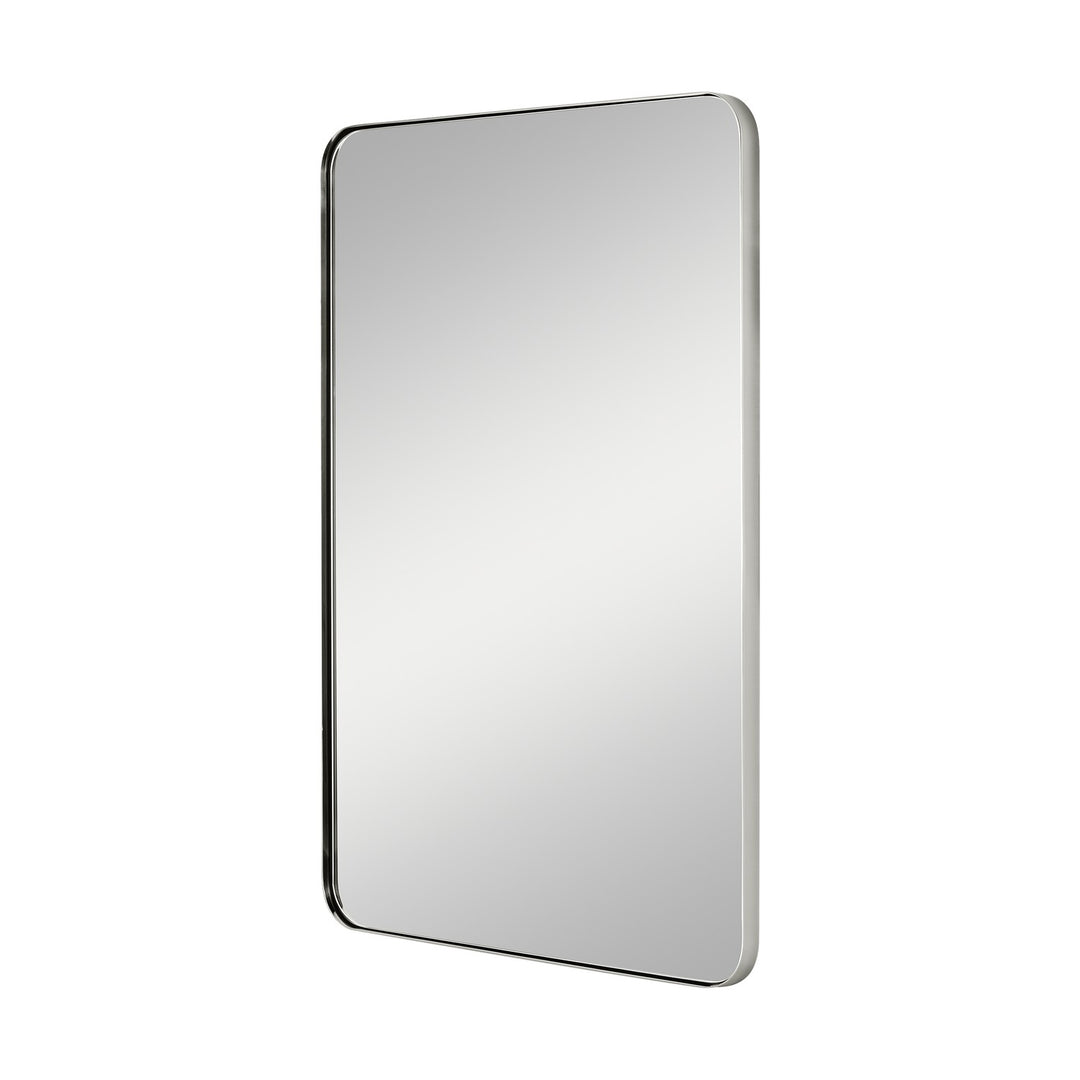Planer Mirror in Polished Nickel - available from The Lighting Shoppe, trusted by Canadian homeowners