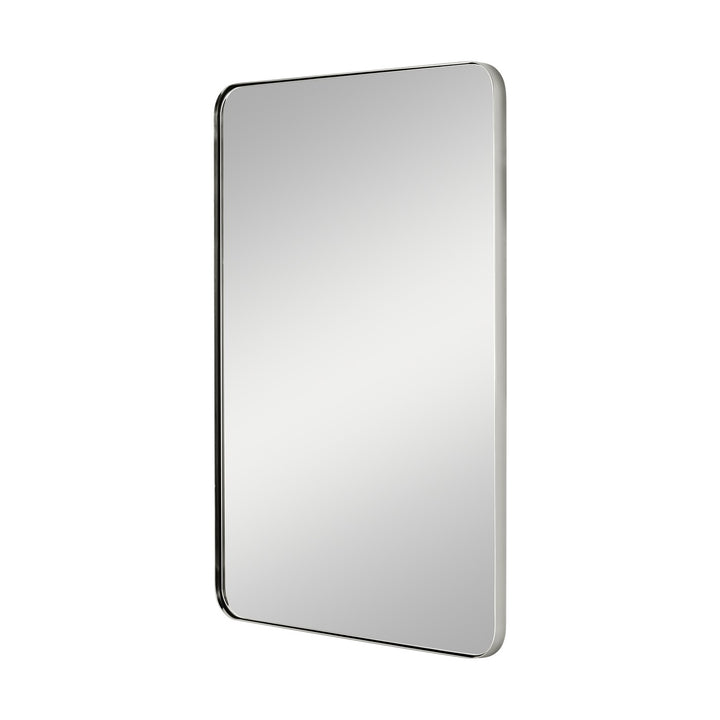 Planer Mirror in Polished Nickel - available from The Lighting Shoppe, trusted by Canadian homeowners