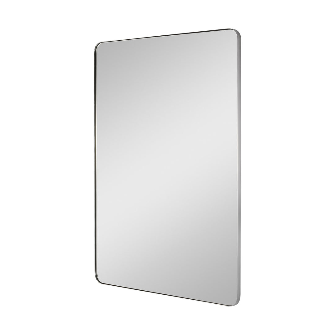 Planer Mirror in Polished Nickel - available from The Lighting Shoppe, trusted by Canadian homeowners