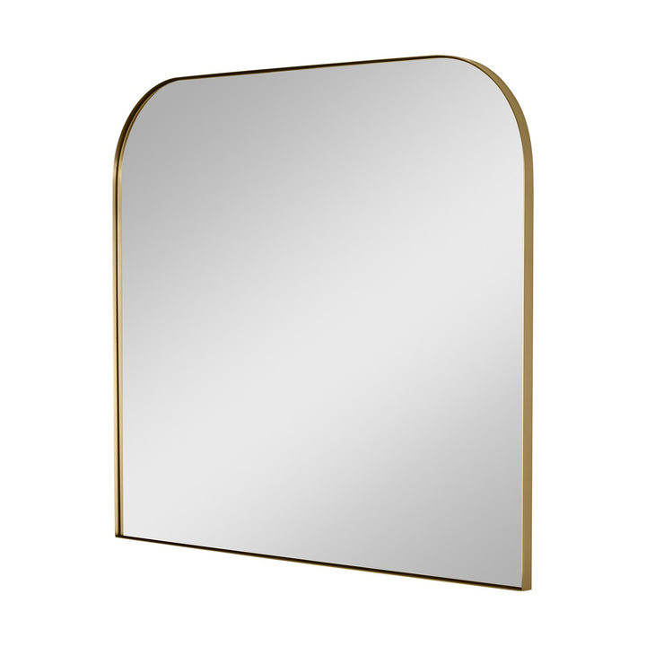 Planer Mirror in Burnished Brass - available from The Lighting Shoppe, trusted by Canadian homeowners