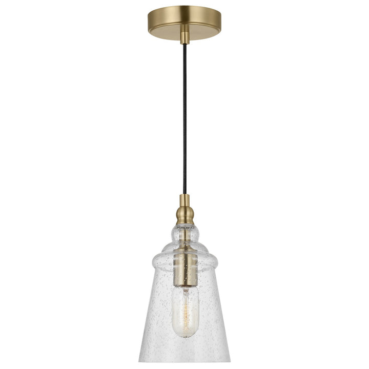 Generation Lighting Canada - P1449SB - One Light Mini Pendant - Loras - Satin Brass