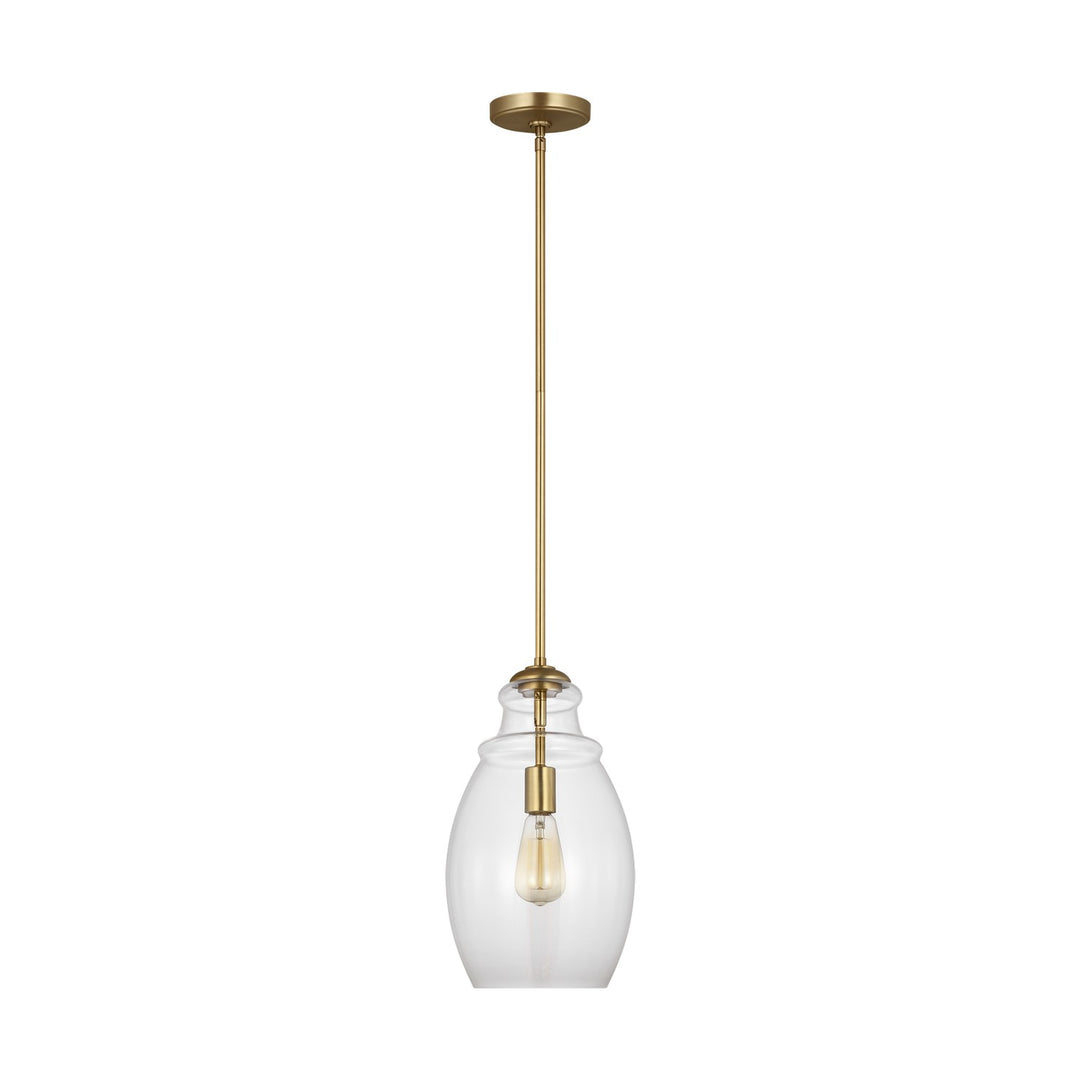 Generation Lighting Canada - P1484SB - One Light Pendant - Marino - Satin Brass