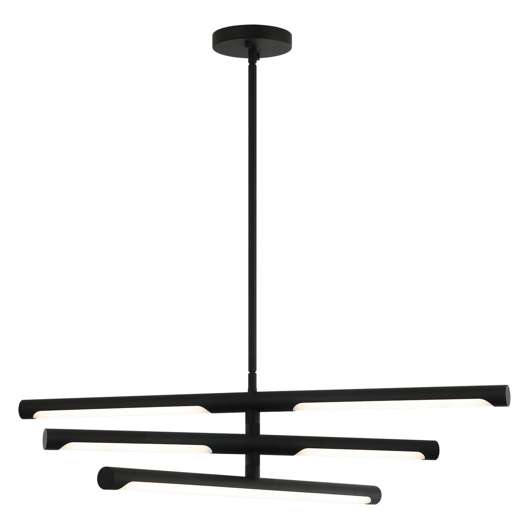 Novelle LED Pendant in Matte Black - available from The Lighting Shoppe, trusted by Canadian homeowners