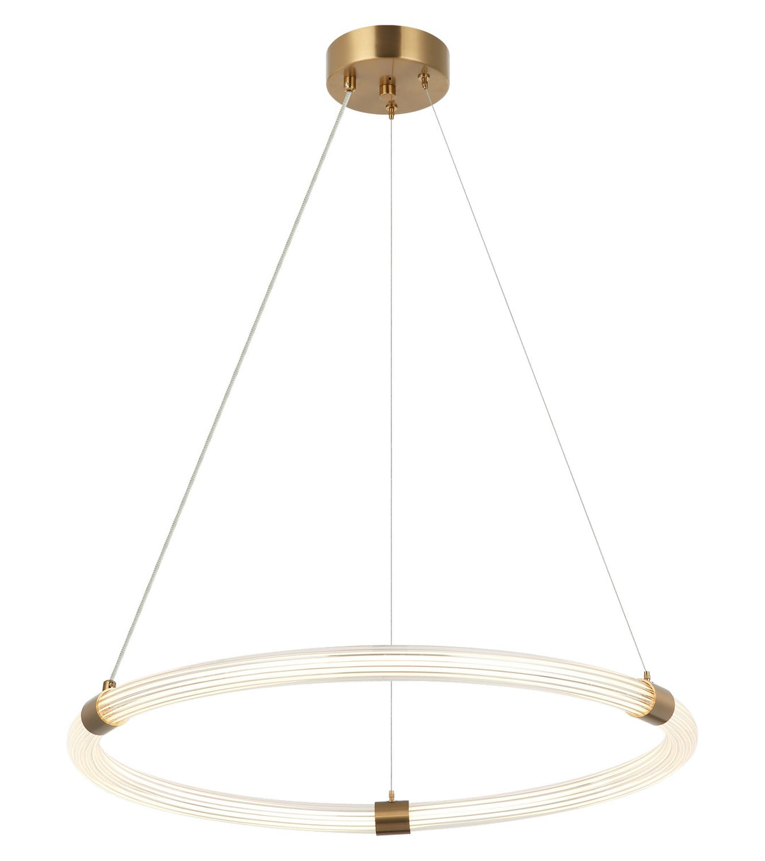 Inkara LED Pendant in Aged Gold Brass - available from The Lighting Shoppe, trusted by Canadian homeowners