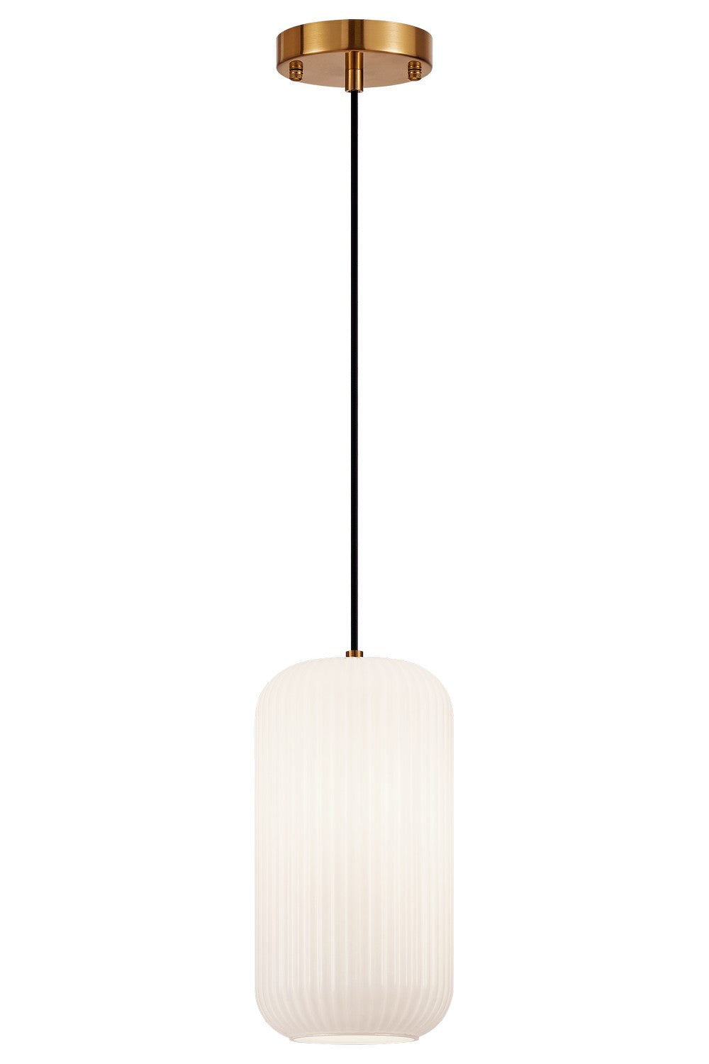 Charismo One Light Pendant in Aged Gold Brass - available from The Lighting Shoppe, trusted by Canadian homeowners