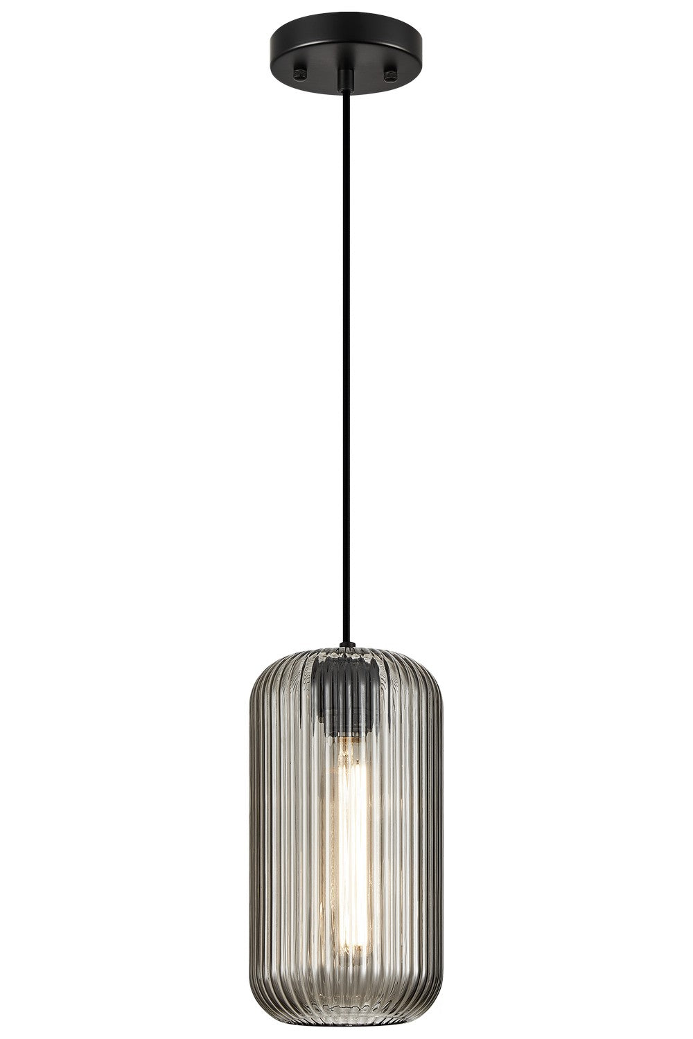 Charismo One Light Pendant in Black - available from The Lighting Shoppe, trusted by Canadian homeowners