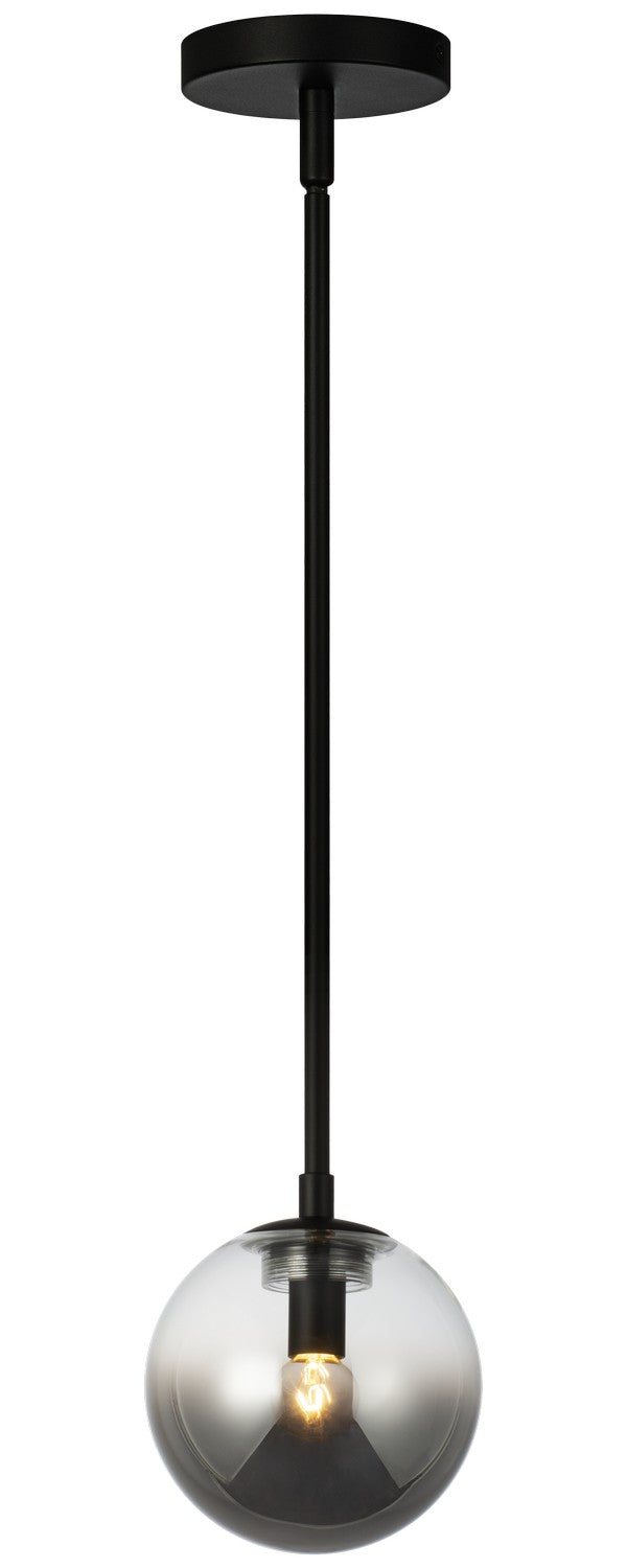 Averley One Light Pendant in Black - available from The Lighting Shoppe, trusted by Canadian homeowners