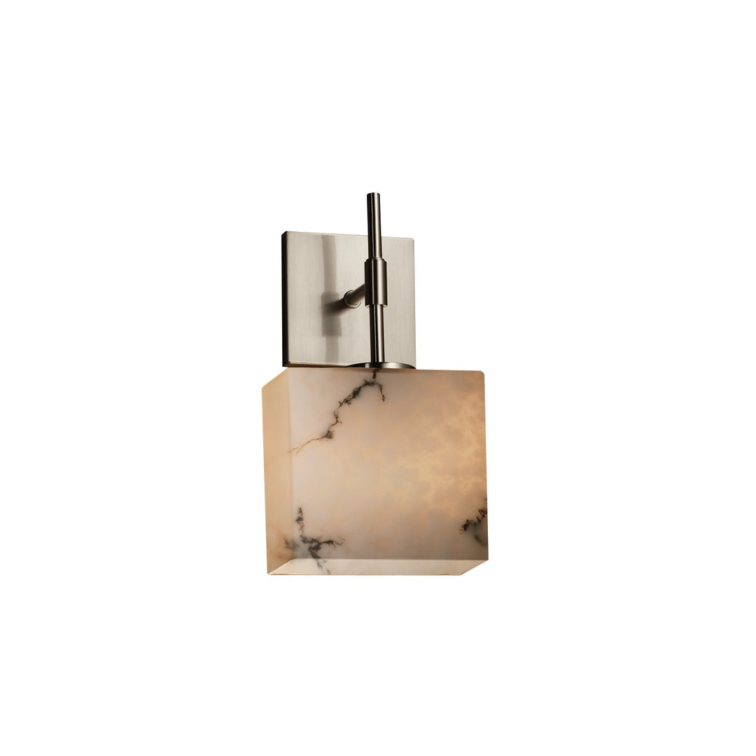 Justice Designs - FAL-8417-55-NCKL-LED1-700 - LED Wall Sconce - LumenAria - Brushed Nickel