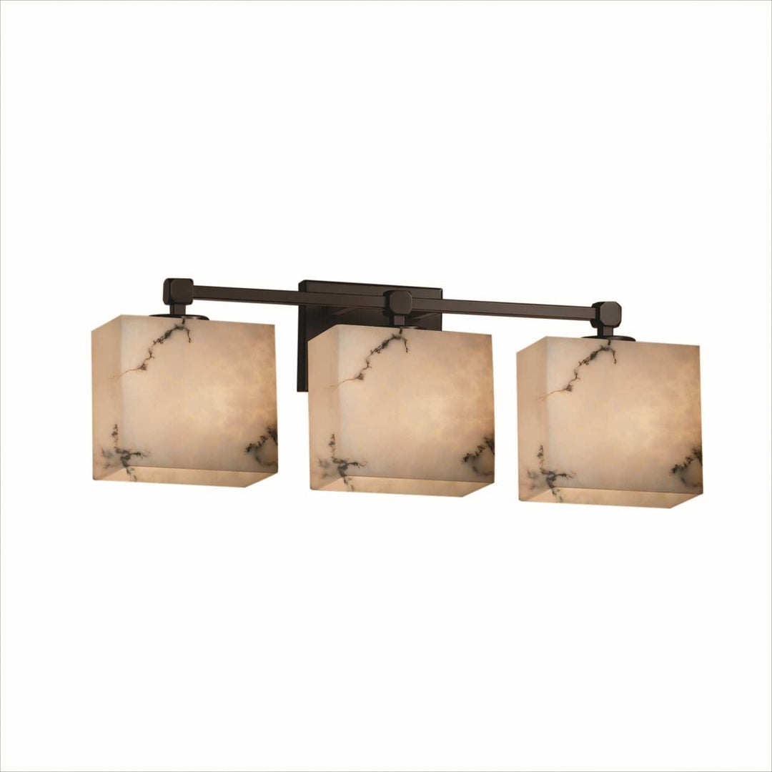 LumenAria LED Bath Bar in Dark Bronze Justice Designs
