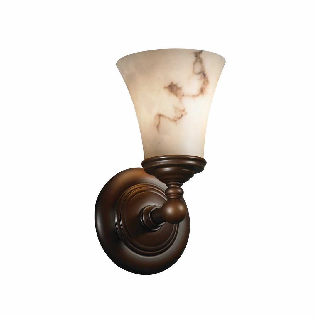 LumenAria LED Wall Sconce in Dark Bronze Justice Designs