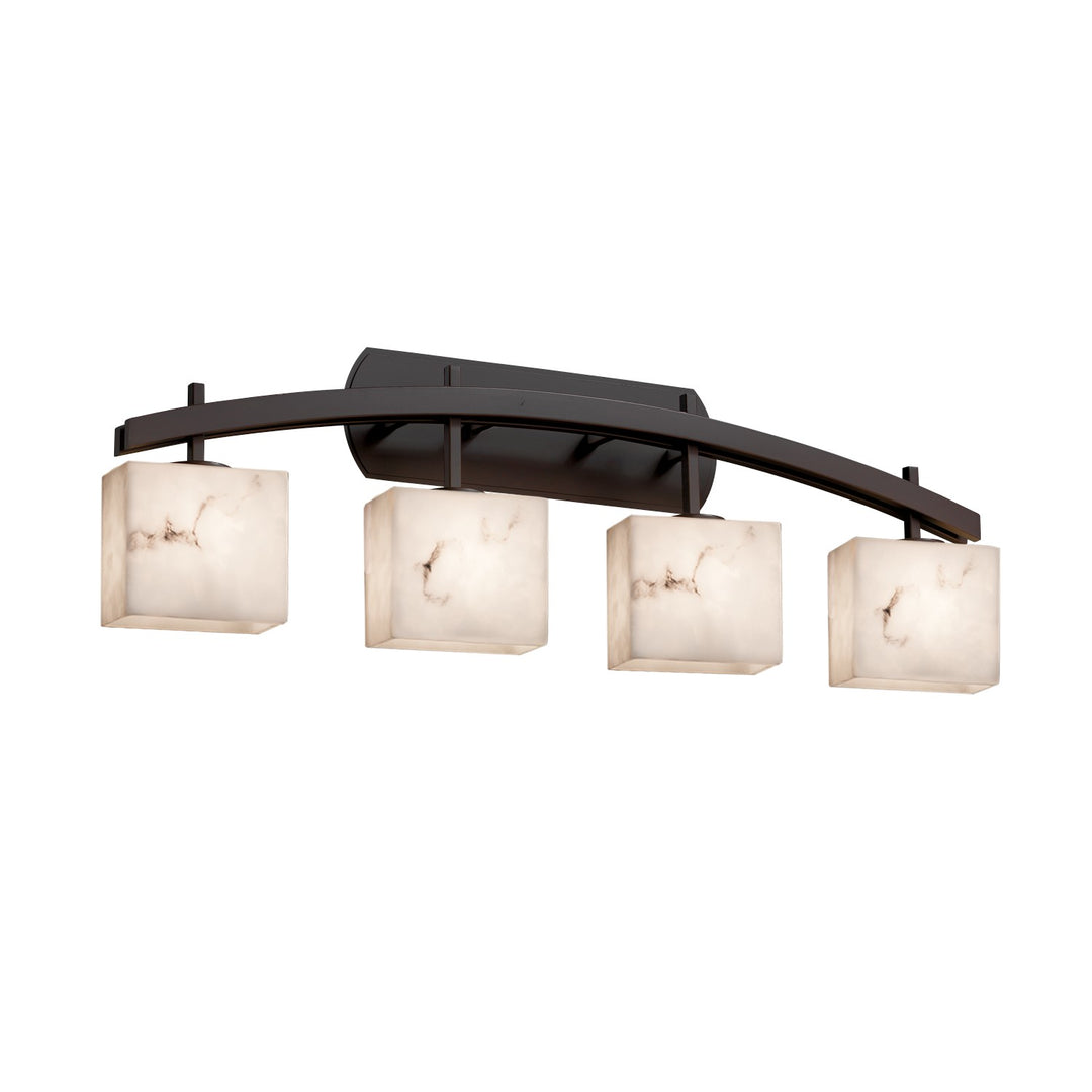 Justice Designs - FAL-8594-55-DBRZ-LED4-2800 - LED Bath Bar - LumenAria - Dark Bronze
