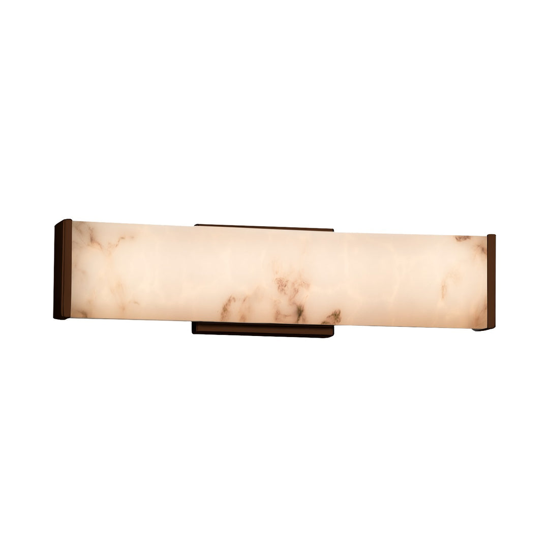 Justice Designs - FAL-8601-DBRZ - LED Linear Bath Bar - LumenAria - Dark Bronze