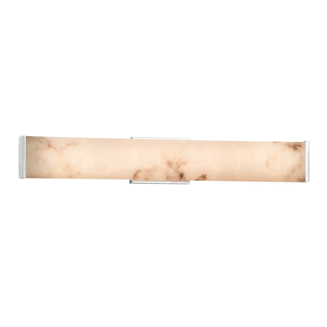 Justice Designs - FAL-8605-CROM - LED Linear Bath Bar - LumenAria - Polished Chrome