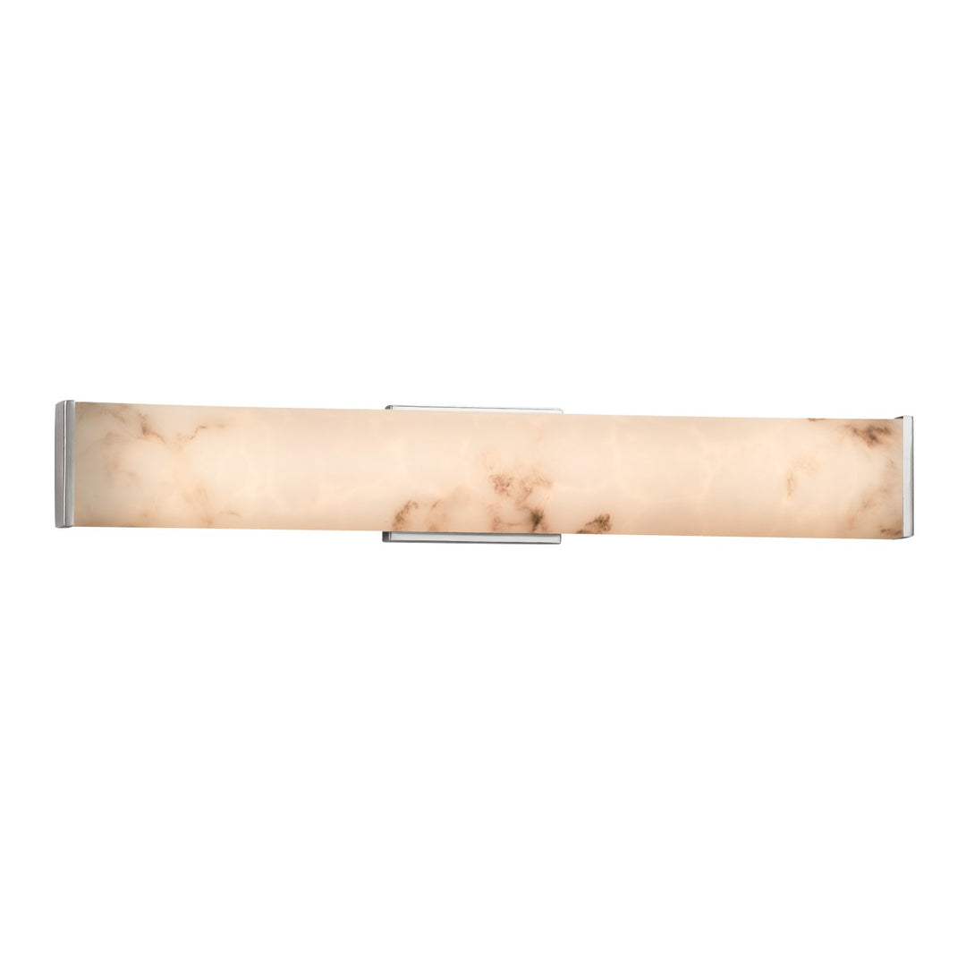 Justice Designs - FAL-8605-NCKL - LED Linear Bath Bar - LumenAria - Brushed Nickel