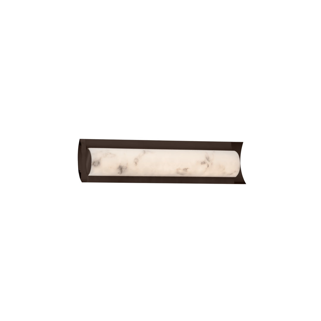 Justice Designs - FAL-8631-DBRZ - LED Linear Bath Bar - LumenAria - Dark Bronze