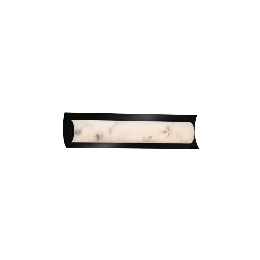 Justice Designs - FAL-8631-MBLK - LED Linear Bath Bar - LumenAria - Matte Black