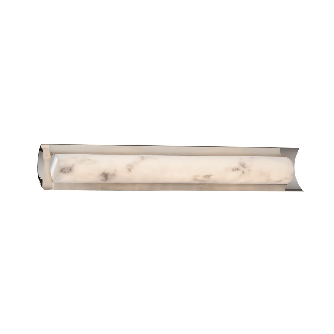 Justice Designs - FAL-8635-CROM - LED Linear Bath Bar - LumenAria - Polished Chrome