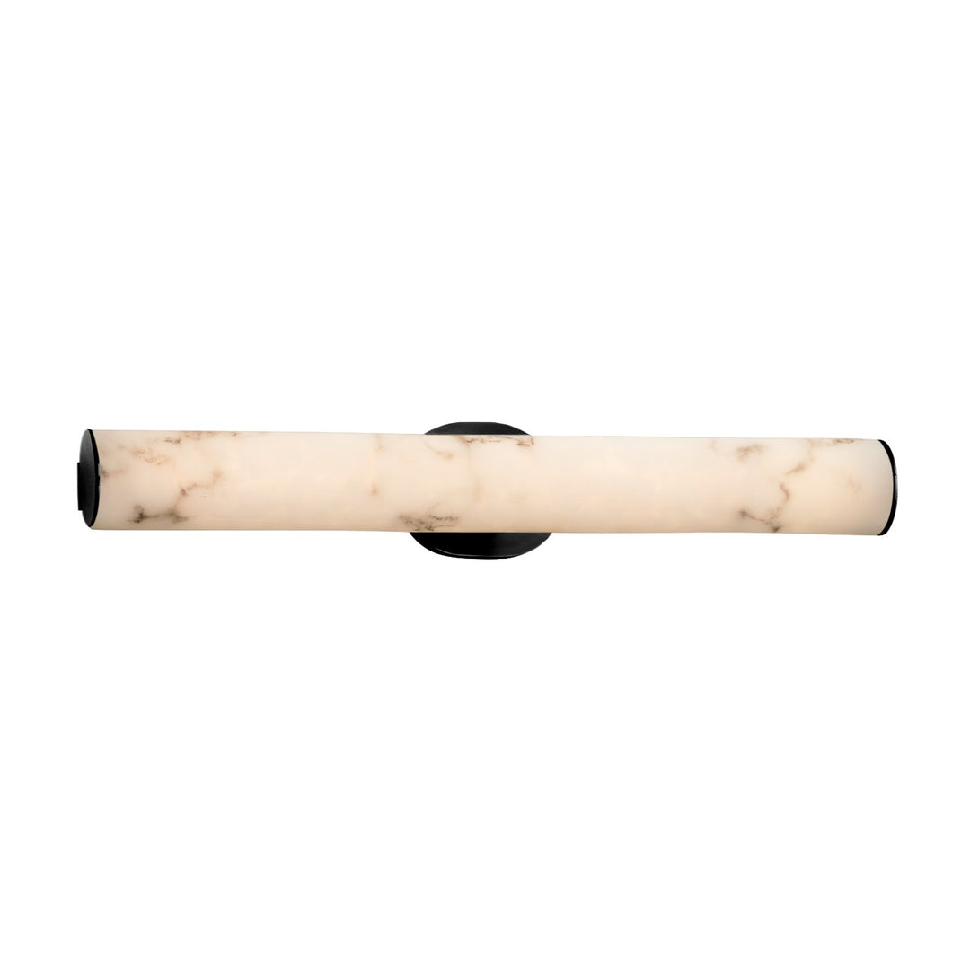 Justice Designs - FAL-8655-MBLK - LED Linear Bath Bar - LumenAria - Matte Black