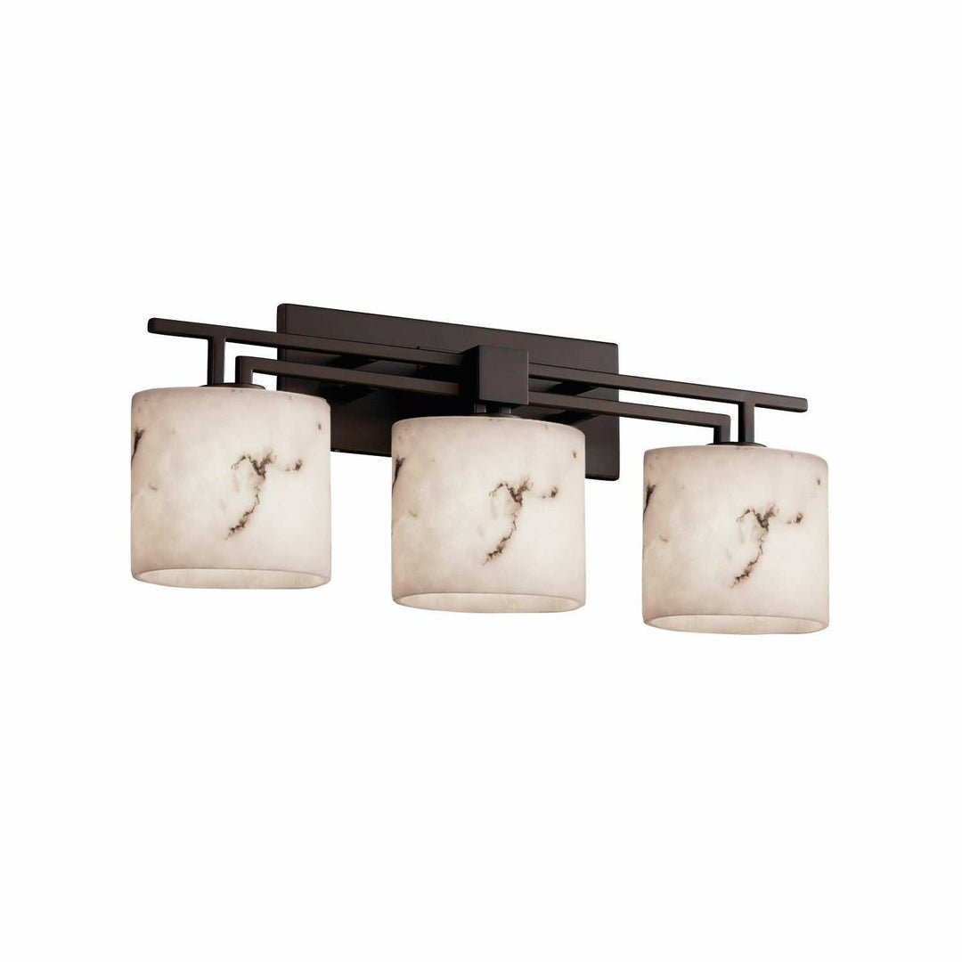 LumenAria LED Bath Bar in Dark Bronze Justice Designs