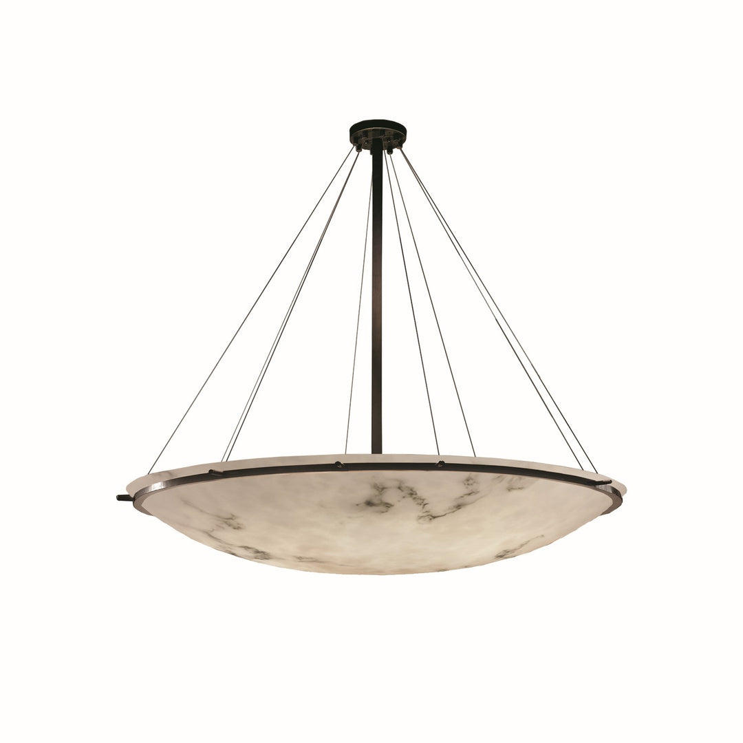 Justice Designs - FAL-9699-35-DBRZ-LED9-9000 - LED Pendant - LumenAria - Dark Bronze