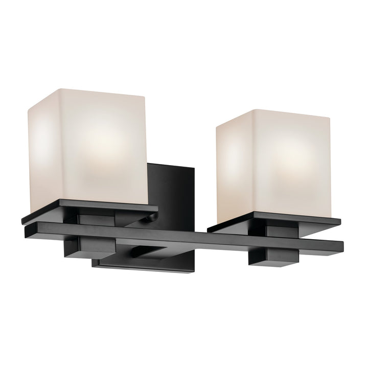 Kichler Canada - 45150BK - Two Light Bath - Tully - Black