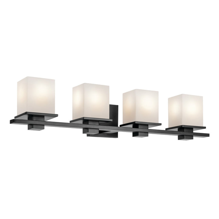 Kichler Canada - 45152BK - Four Light Bath - Tully - Black