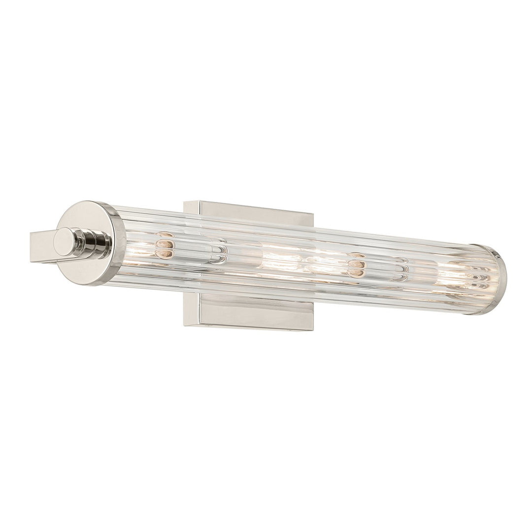 Kichler Canada - 45649PN - Four Light Linear Bath - Azores - Polished Nickel