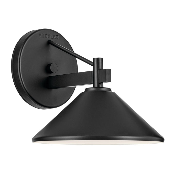 Kichler Canada - 49059BK - One Light Outdoor Wall Mount - Ripley - Black