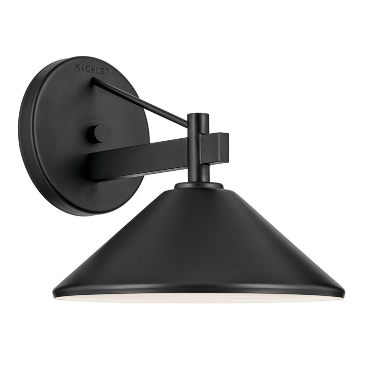 Kichler Canada - 49060BK - One Light Outdoor Wall Mount - Ripley - Black
