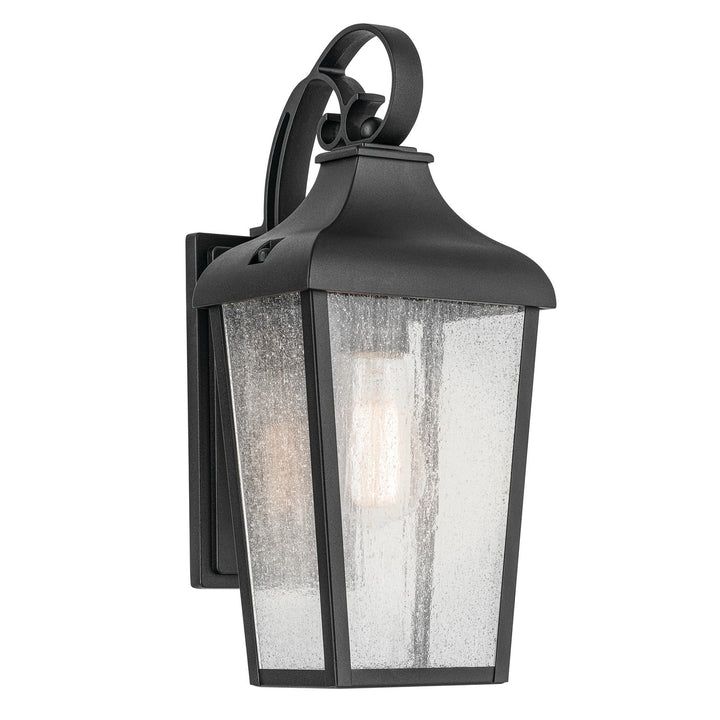 Kichler Canada - 49735BKT - One Light Outdoor Wall Mount - Forestdale - Textured Black