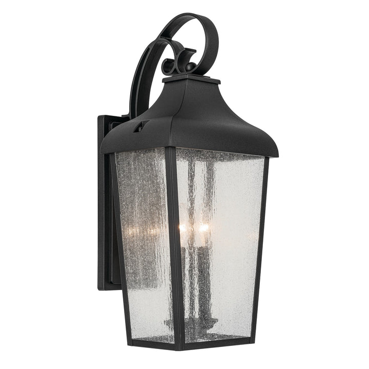 Kichler Canada - 49737BKT - Two Light Outdoor Wall Mount - Forestdale - Textured Black