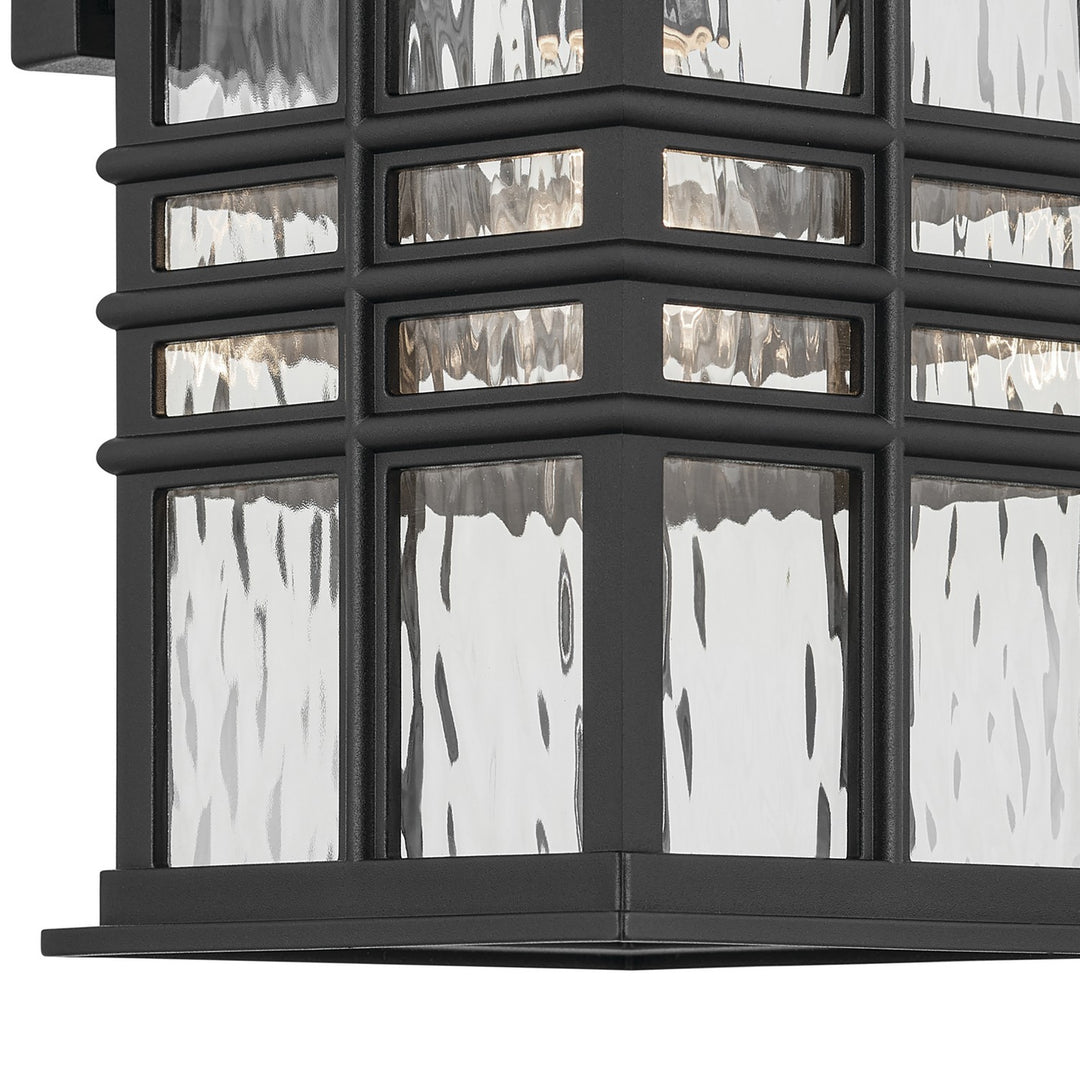 Kichler Canada - 49830BKT - One Light Outdoor Wall Mount - Beacon Square - Textured Black