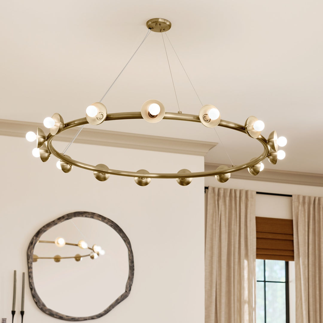 Kichler Canada - 52644CPZ - 15 Light Chandelier - Palta - Champagne Bronze