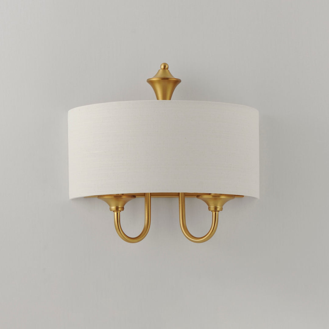 Maxim - 10012OMNAB - One Light Wall Sconce - Bongo - Natural Aged Brass