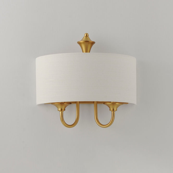 Maxim - 10012OMNAB - One Light Wall Sconce - Bongo - Natural Aged Brass