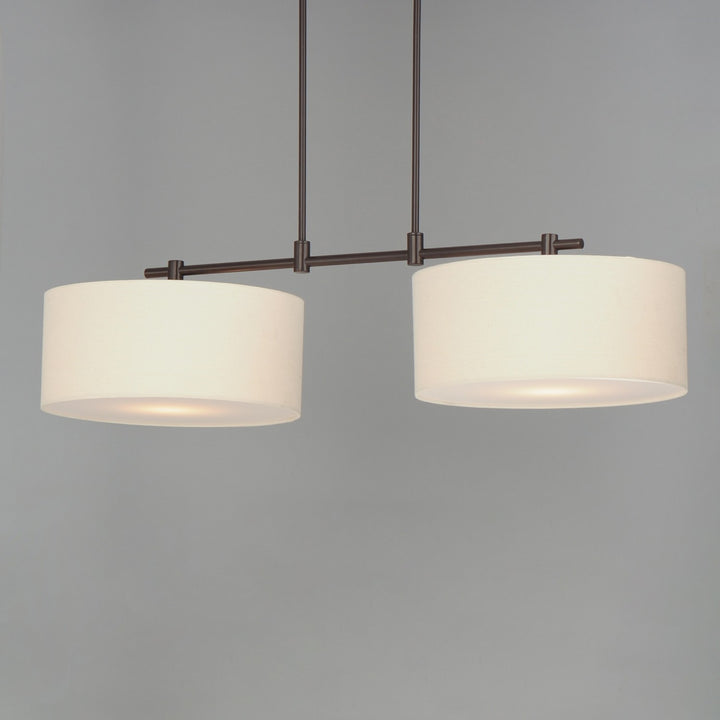 Maxim - 10016OMOI - Two Light Pendant - Bongo - Oil Rubbed Bronze