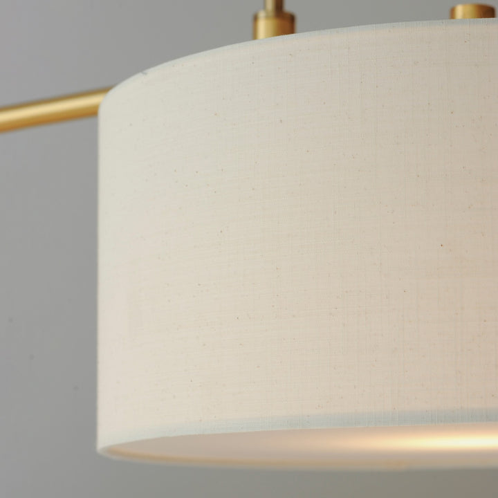 Maxim - 10017OMNAB - Three Light Pendant - Bongo - Natural Aged Brass