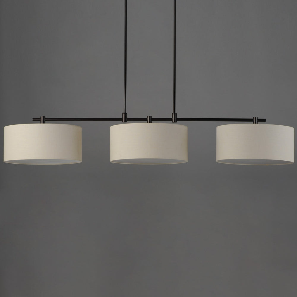 Maxim - 10017OMOI - Three Light Pendant - Bongo - Oil Rubbed Bronze