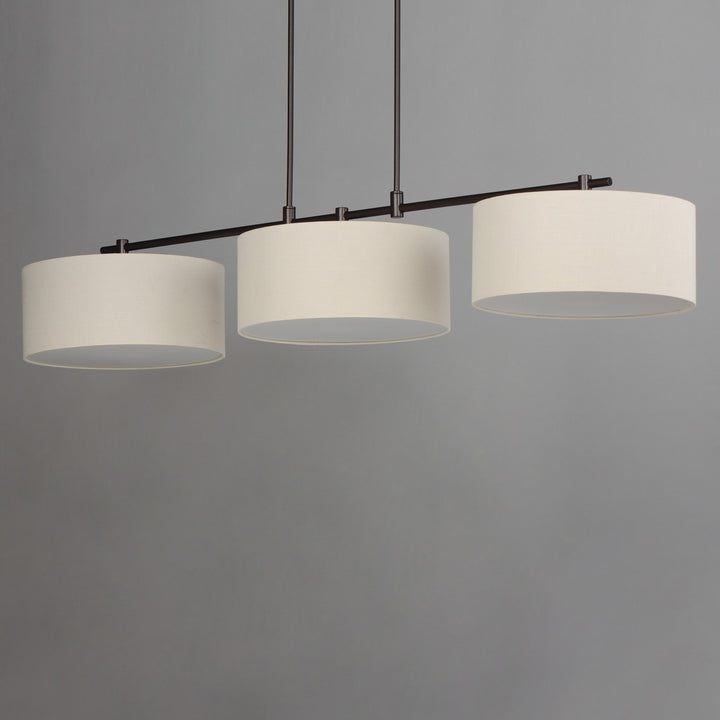 Maxim - 10017OMOI - Three Light Pendant - Bongo - Oil Rubbed Bronze