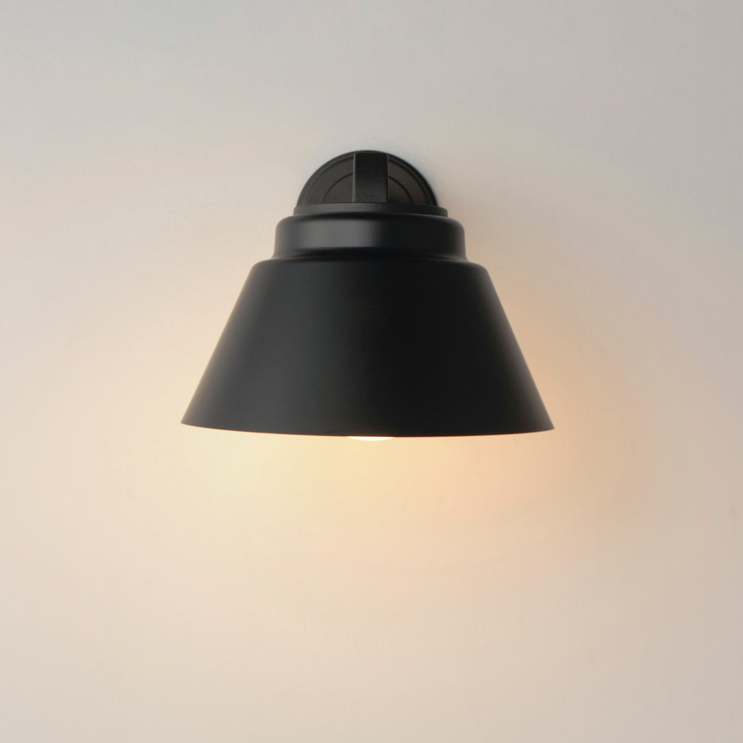 Maxim - 10117SWBK - One Light Outdoor Wall Sconce - Habit - Black