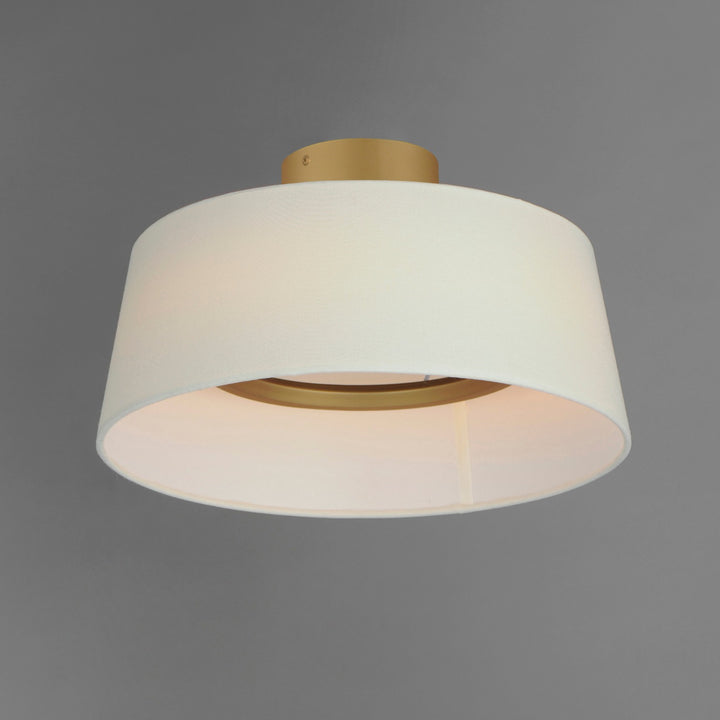 Maxim - 10330OFNAB - LED Flush Mount - Paramount - Natural Aged Brass