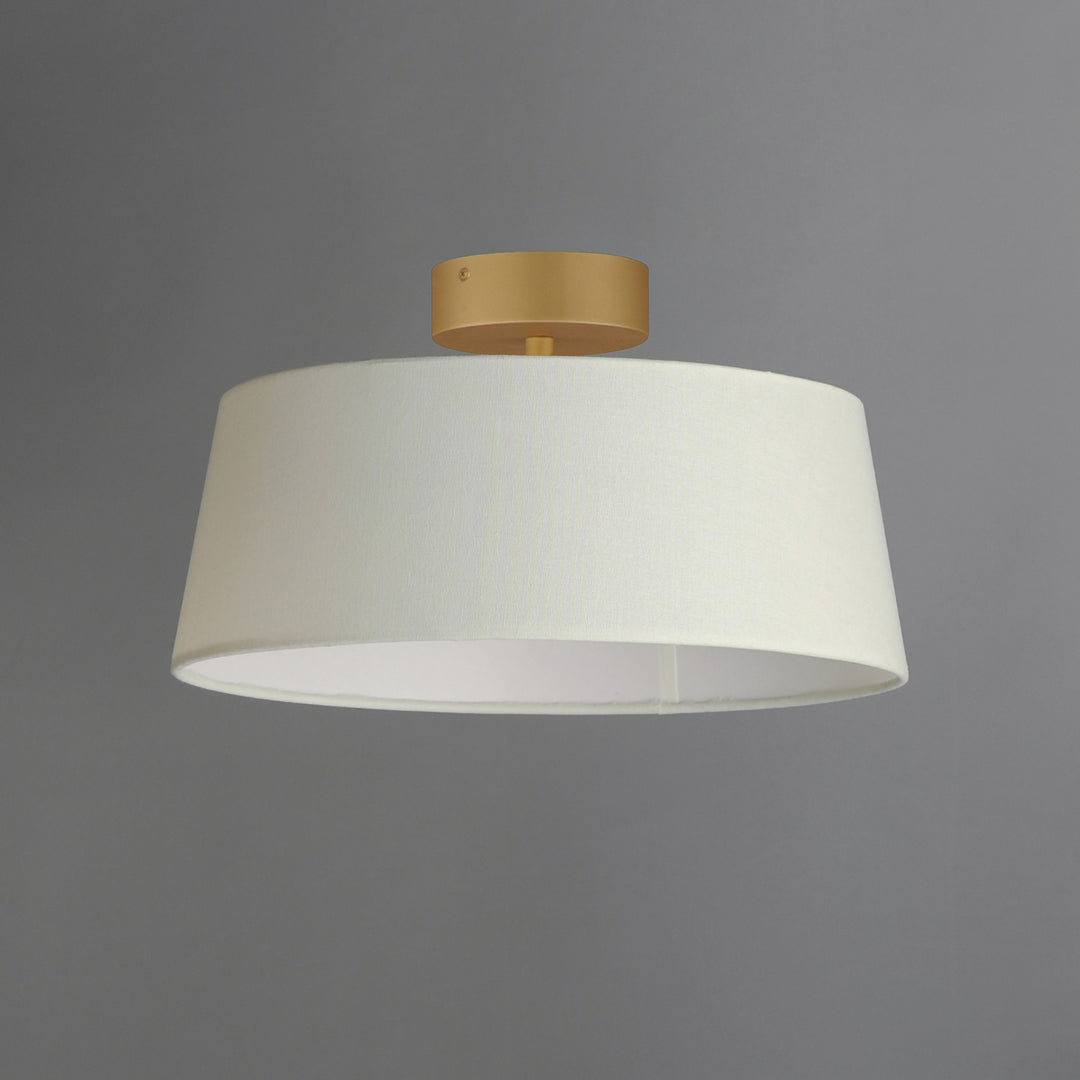 Maxim - 10330OFNAB - LED Flush Mount - Paramount - Natural Aged Brass