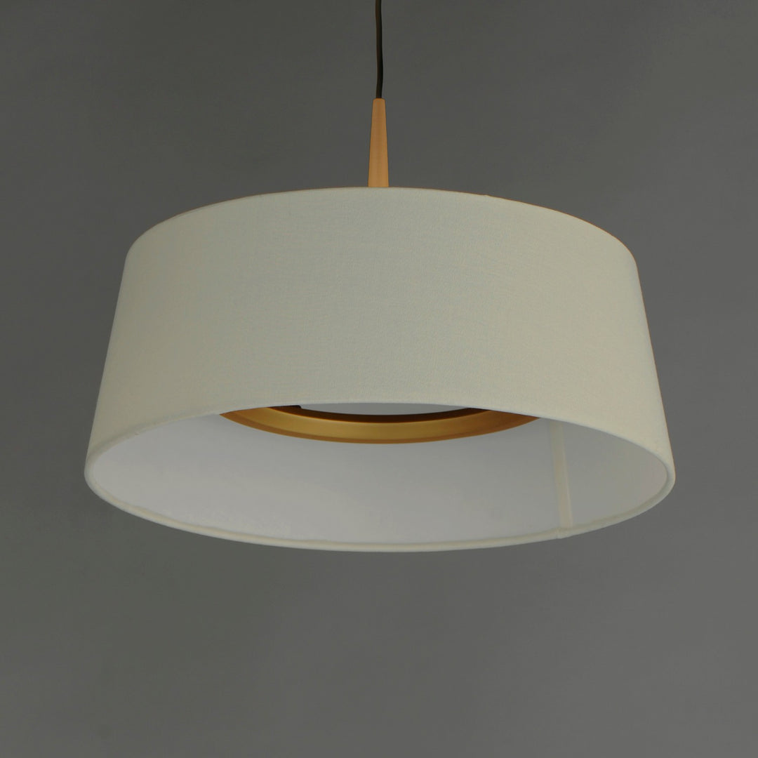 Maxim - 10334OFNAB - LED Pendant - Paramount - Natural Aged Brass