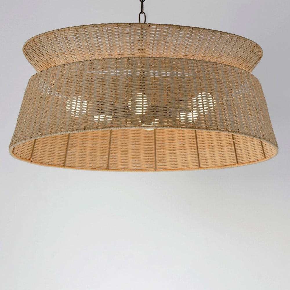 Maxim - 14416NADBZ - Six Light Chandelier - Tulum - Dark Bronze