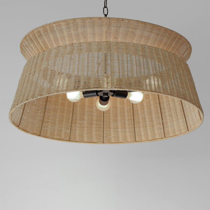 Maxim - 14416NADBZ - Six Light Chandelier - Tulum - Dark Bronze