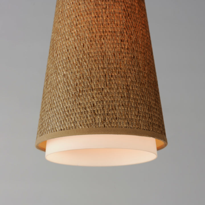 Maxim - 14481GCNAB - One Light Pendant - Sumatra - Natural Aged Brass