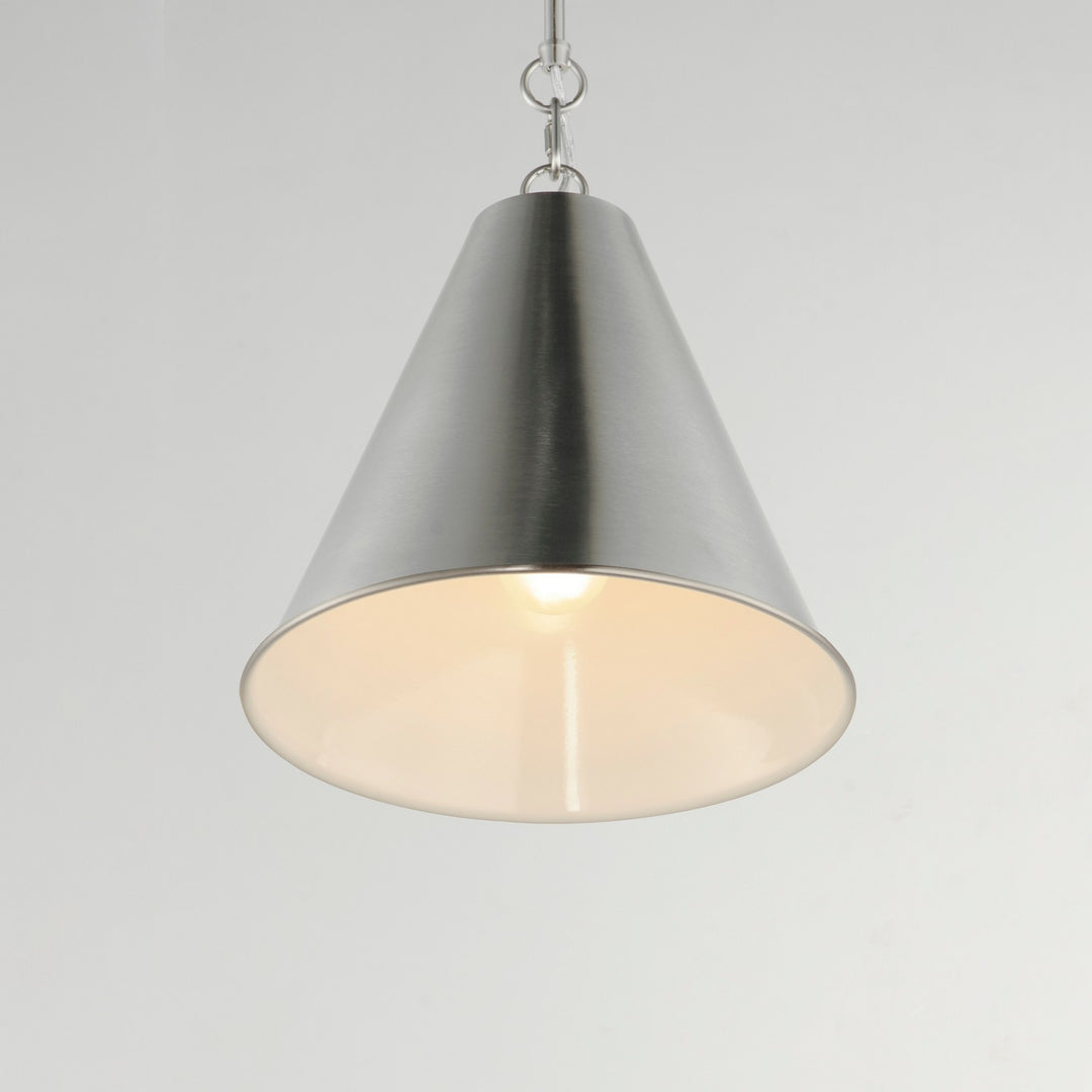 Maxim - 15162SN - One Light Pendant - Veritas - Satin Nickel
