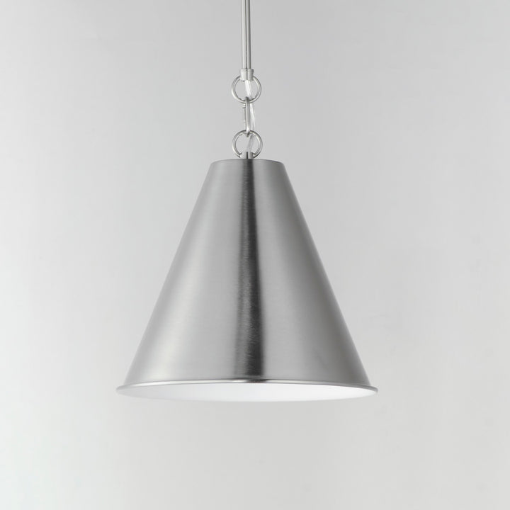 Maxim - 15162SN - One Light Pendant - Veritas - Satin Nickel